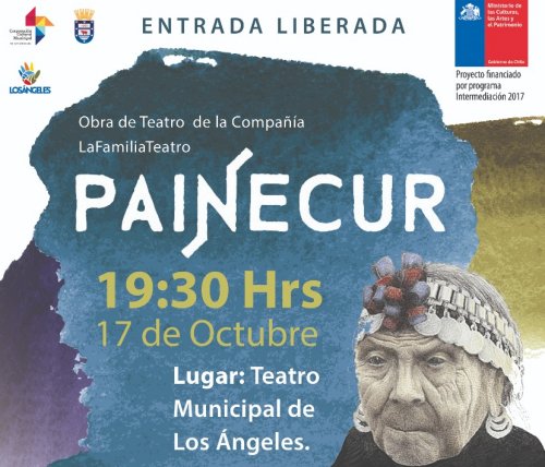 Obra de teatro “Painecur” basada en un hecho real se presenta en Los Ángeles