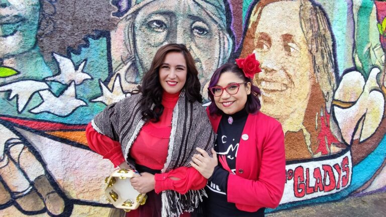 La Chinganera estrena «La Cueca Ciudadana del Apruebo de Salida», junto a la periodista Alejandra Valle