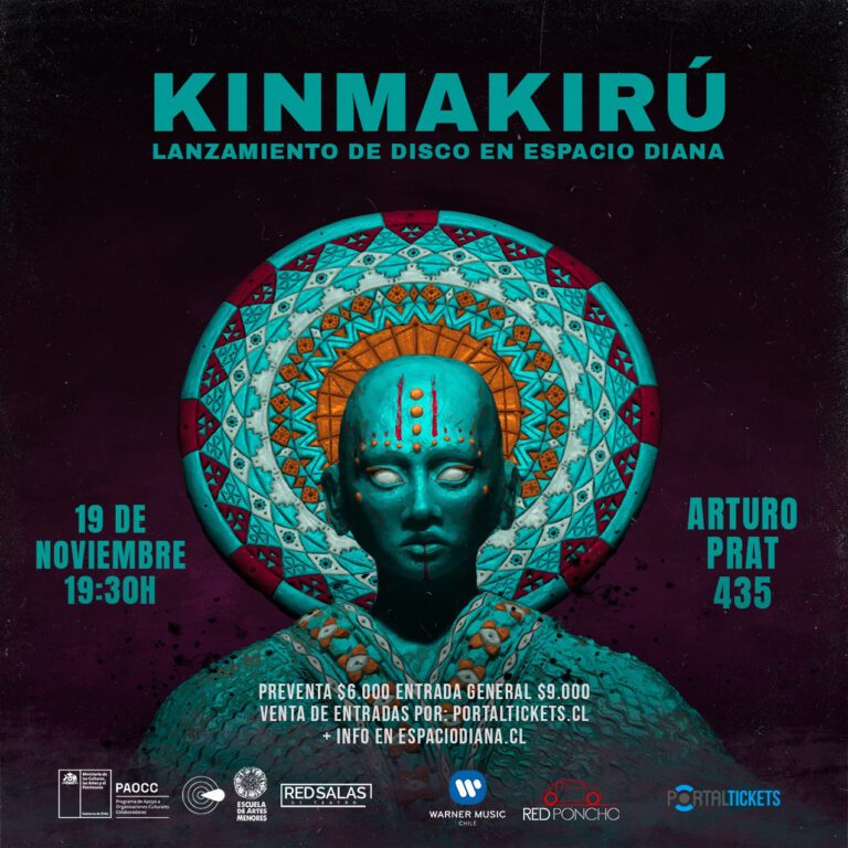 Kinmakirú realizará concierto de lanzamiento en Espacio Diana